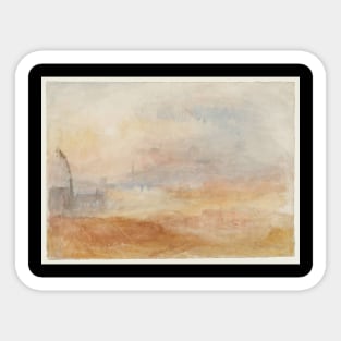 An Industrial Town at Sunset, Dudley, 1830-32 Sticker